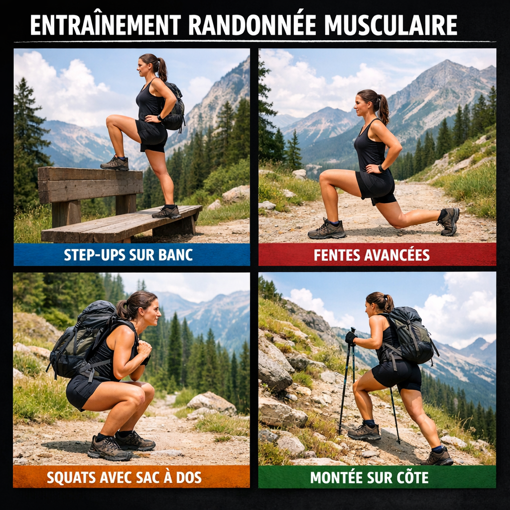 Entraînement randonnée musculaire